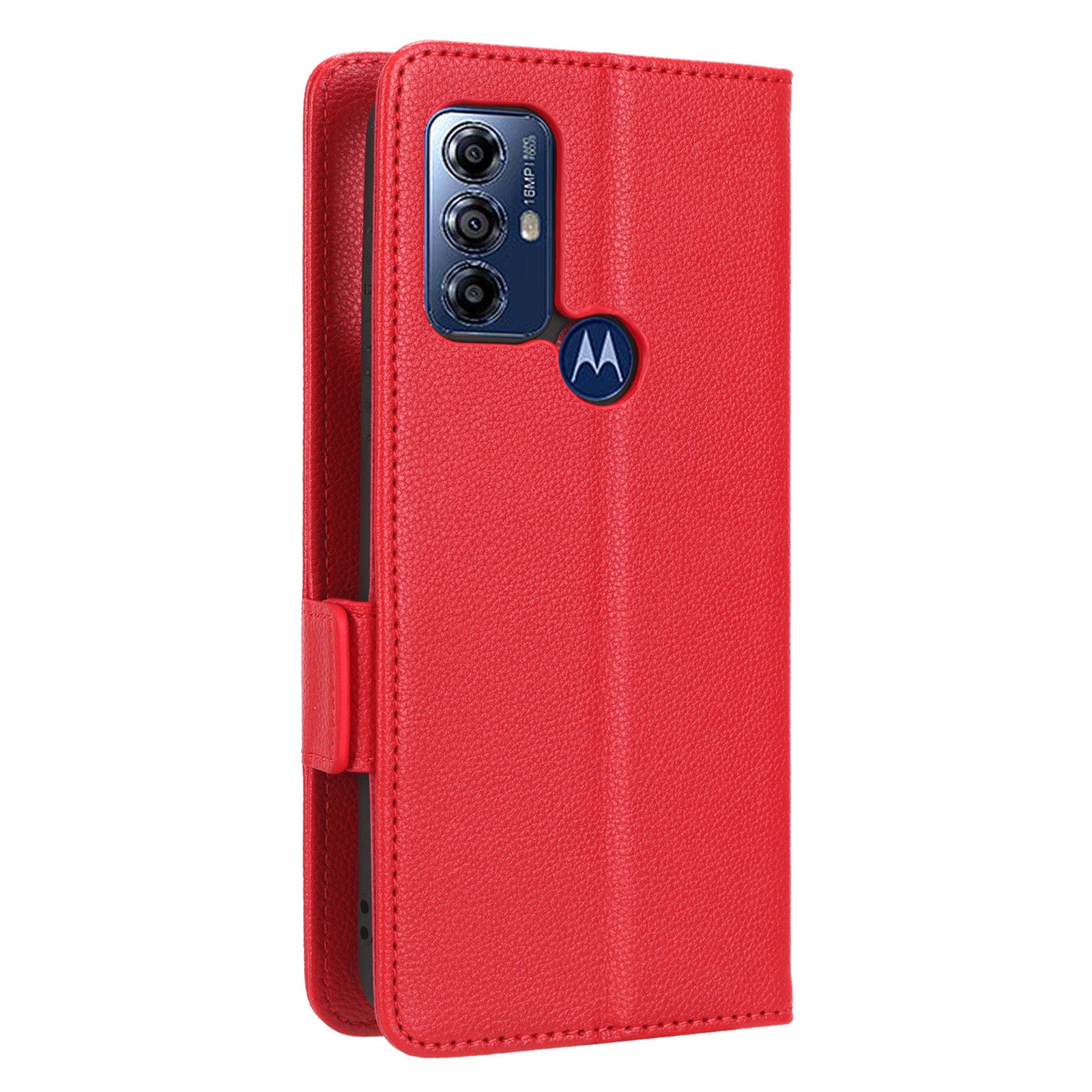 For Motorola Moto G Play (2023) 4G Dual Magnetic Clasp PU Leather Anti-fall Phone Case Litchi Texture Protective Phone Wallet Stand Cover For Motorola Moto G Play (2023) 4G Dual Magnetic Clasp PU Leather Anti-fall Phone Case Litchi Texture Protective Phone Wallet Stand Cover
